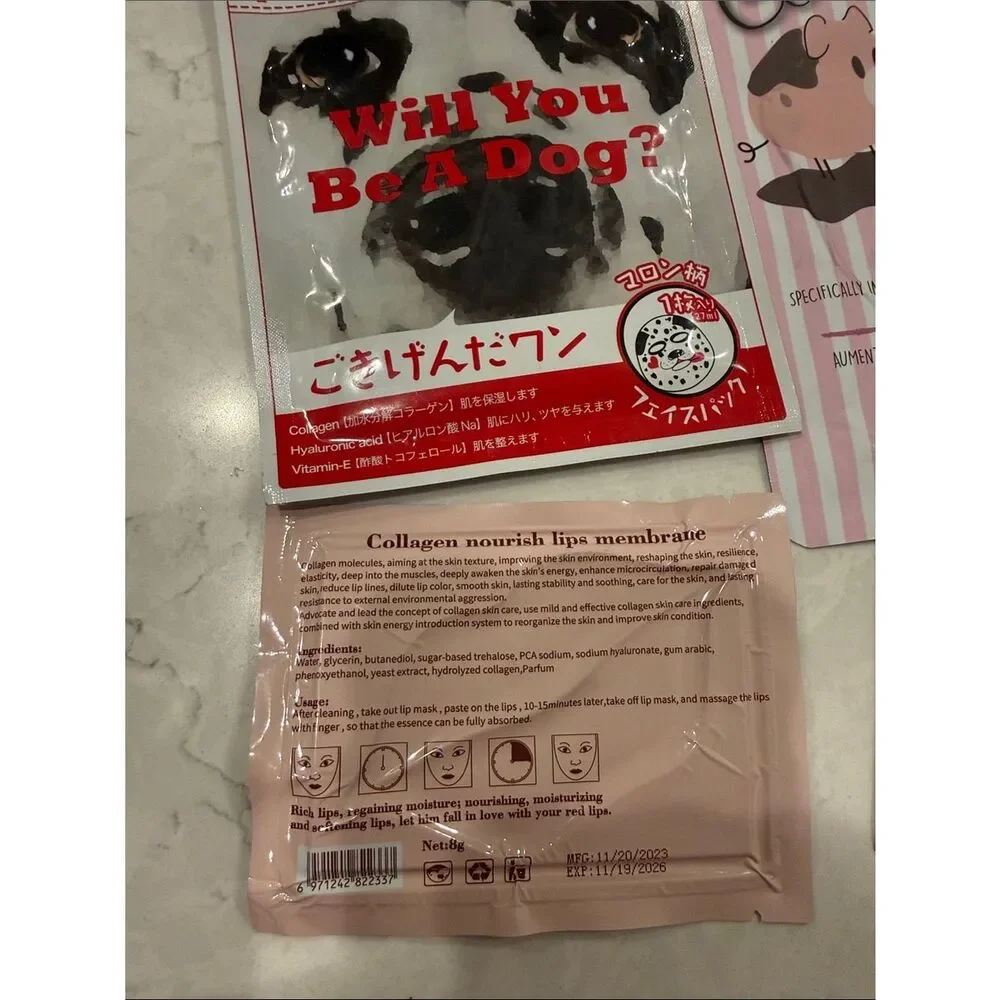 Bundle 3 Masks & 1 Lip Mask